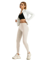 Solid-color yoga wear set - 33