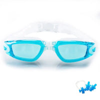 Swimming Goggles for Men & Women – Anti-Fog UV Protection, Waterproof, Adjustable Silicone Swim Goggles for Adults & Kids - 2