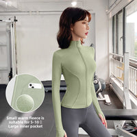 Thickly-lined and warm yoga jacket - 39
