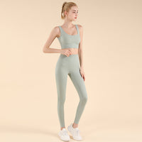 Yoga Set with Bra and Pants - 44