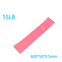 Elastic Resistance Bands Set for Yoga, Pilates, and Strength Training - 5-Pack - 8