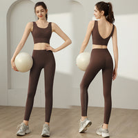 Yoga Set with Bra and Pants - 22
