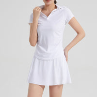 Women's Lightweight Breathable Yoga Tennis Skirt Sports Suit V�RAL - 14