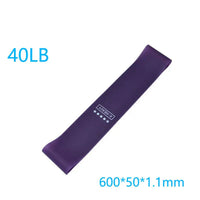 Elastic Resistance Bands Set for Yoga, Pilates, and Strength Training - 5-Pack - 11