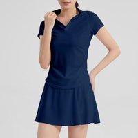 Women's Lightweight Breathable Yoga Tennis Skirt Sports Suit V�RAL - 52