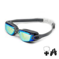 Swimming Goggles for Men & Women – Anti-Fog UV Protection, Waterproof, Adjustable Silicone Swim Goggles for Adults & Kids - 12