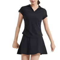 Women's Lightweight Breathable Yoga Tennis Skirt Sports Suit V�RAL - 5