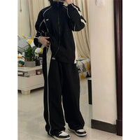 Women Baggy Harajuku Cargo Pants Streetwear Hip Hop Wide Leg Pant Parachute Sweatpants Techwear Joggers Oversized Y2K Trousers - 3