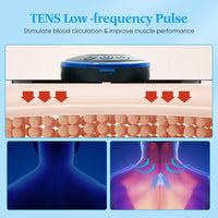Electric Neck Massager EMS Muscle Massage Stimulator Low Frequency Instrument Back Cervical Calf Patches Pain Joints Mini Device - 5