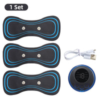 Electric Neck Massager EMS Muscle Massage Stimulator Low Frequency Instrument Back Cervical Calf Patches Pain Joints Mini Device - 21