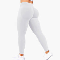 Summer Women's Gym Yoga Exercise Pants Three Leg Waist Tight and Sexy Hip Lifting Seamless Pants Fitness Exercise Yoga Pants - 24