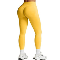 Summer Women's Gym Yoga Exercise Pants Three Leg Waist Tight and Sexy Hip Lifting Seamless Pants Fitness Exercise Yoga Pants - 20