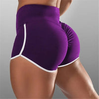 Women Summer Shorts for Sports Fitness Gym Skinny Slim Shorts Causal Yoga Shorts Low Waist Stretchy Short Pants Gym Clothing VORAL - 17