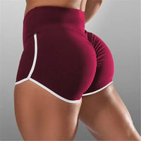 Women Summer Shorts for Sports Fitness Gym Skinny Slim Shorts Causal Yoga Shorts Low Waist Stretchy Short Pants Gym Clothing VORAL - 18