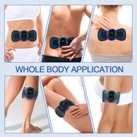 Electric Neck Massager EMS Muscle Massage Stimulator Low Frequency Instrument Back Cervical Calf Patches Pain Joints Mini Device - 10