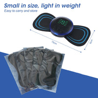 Electric Neck Massager EMS Muscle Massage Stimulator Low Frequency Instrument Back Cervical Calf Patches Pain Joints Mini Device - 11