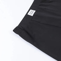European and American Spring/Summer Round Neck Long Short sleeved 3/4 Shorts Two piece Women's Fashion Sports Versatile Set VORAL - 26