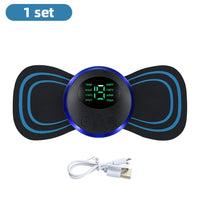 Electric Neck Massager EMS Muscle Massage Stimulator Low Frequency Instrument Back Cervical Calf Patches Pain Joints Mini Device - 19