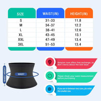 Sauna Waist Trimmer Belt for Men - 6