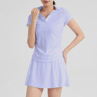 Women's Lightweight Breathable Yoga Tennis Skirt Sports Suit V�RAL - 41