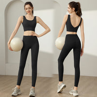 Yoga Set with Bra and Pants - 9